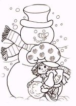 coloriage charlotte aux fraises