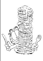 coloriage garfield