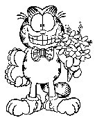 coloriage garfield