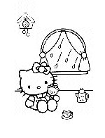 coloriage Hello Kitty